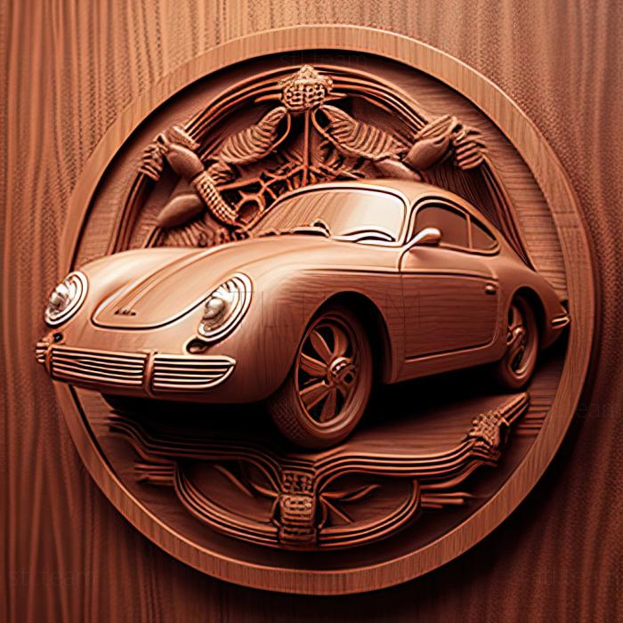 3D модель Porsche 360 Cisitalia (STL)